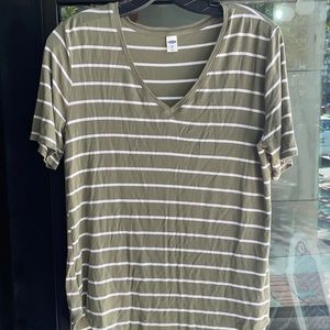 Luxe old navy striped tee